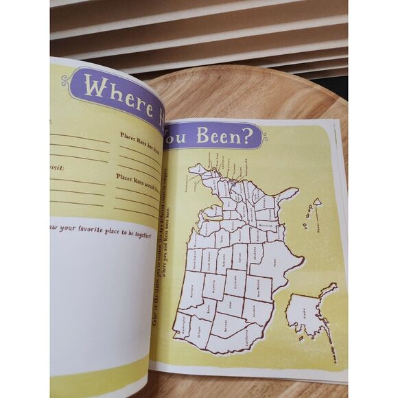 Hallmark all about Nana & Me The Story of Us to Write Together - Picture 8 of 11